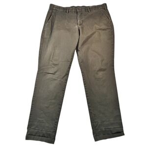 GAP Slim‎ Fit Chino Pants Mens 36x30 Khaki Casual Stretch Cotton Twill